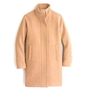 J Crew Tan Stadium Cloth Jacket size 4